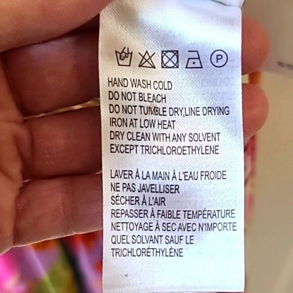 Farm Rio Women’s Mixed Beaks & Bananas Maxi Wrap Dress Size LARGE - Picture 10 of 10